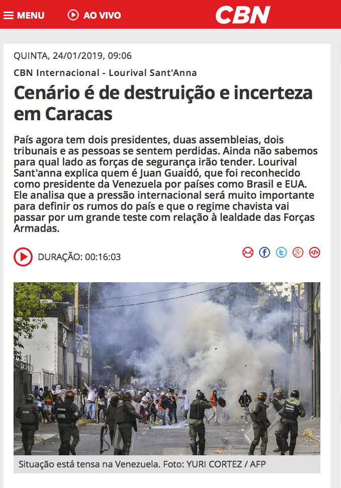 Quem é Juan Guaidó, proclamado presidente da Venezuela pela oposição
