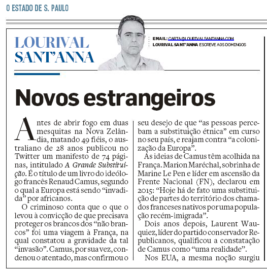 Estrangeiros de si mesmos