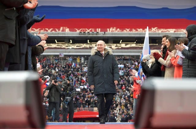 A fortaleza cercada de Vladimir Putin