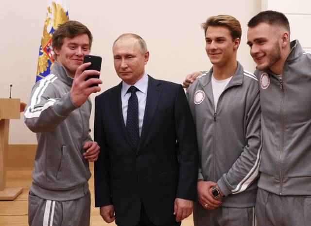 O mundo de resultados controlados de Putin
